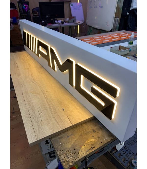 AMG Işıklı Tabela