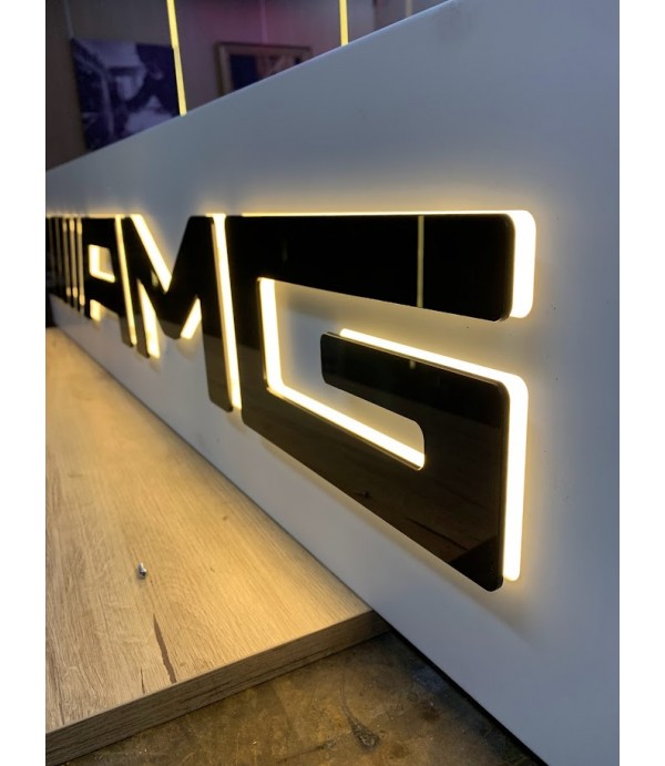 AMG Işıklı Tabela