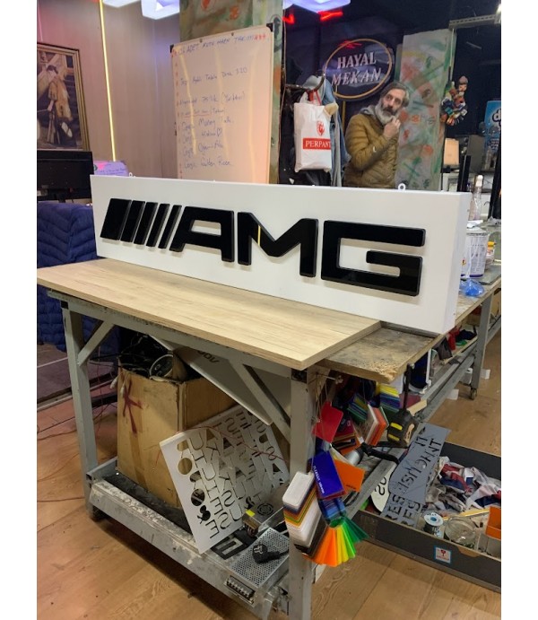AMG Işıklı Tabela