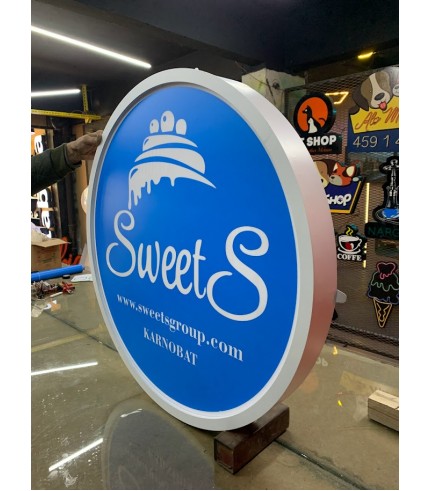 Bulgaristan Işıklı Daire Tabela