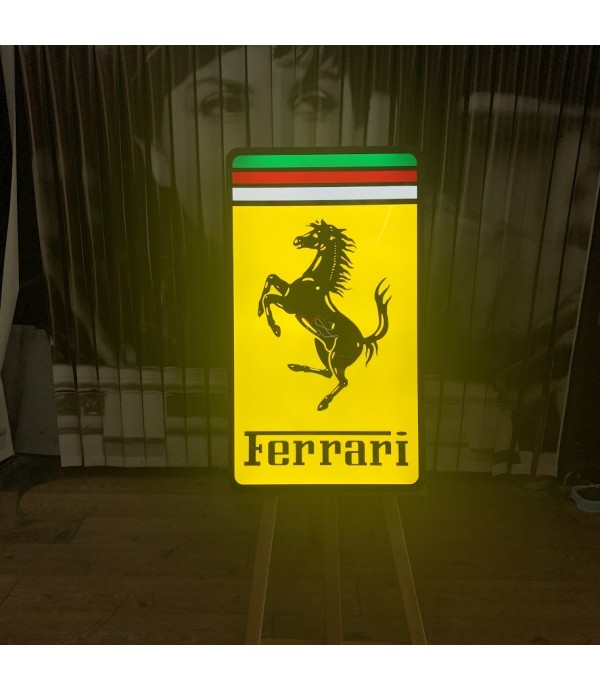 Ferrari garaj tabelası