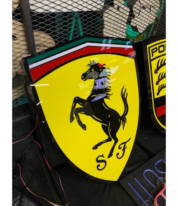 Ferrari SJ Işıklı Tabela 