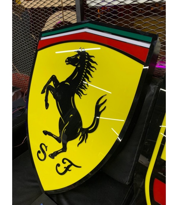 Ferrari SJ Işıklı Tabela 