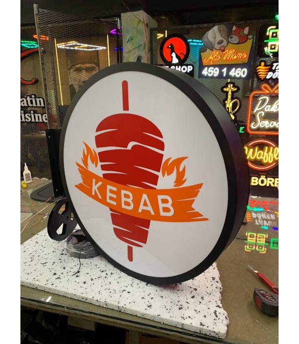 Kebab Almanya fileli Hazır Daire Tabela