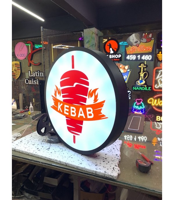 Kebab Almanya fileli Hazır Daire Tabela