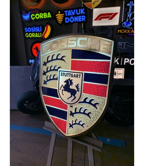 Porche xl garaj tabelası