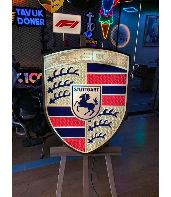 Porche xl garaj tabelası