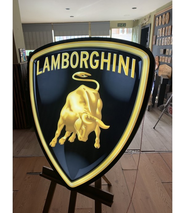 Işıklı Lamborghini Logosu
