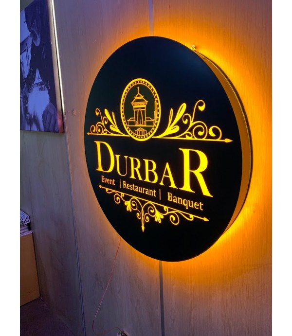 Durbar Restaurant Events Austraila Işıklı Tabela