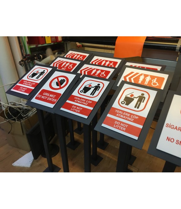 Rumeli Hisarı Müzesi Uyarı ve İkaz Tabelaları