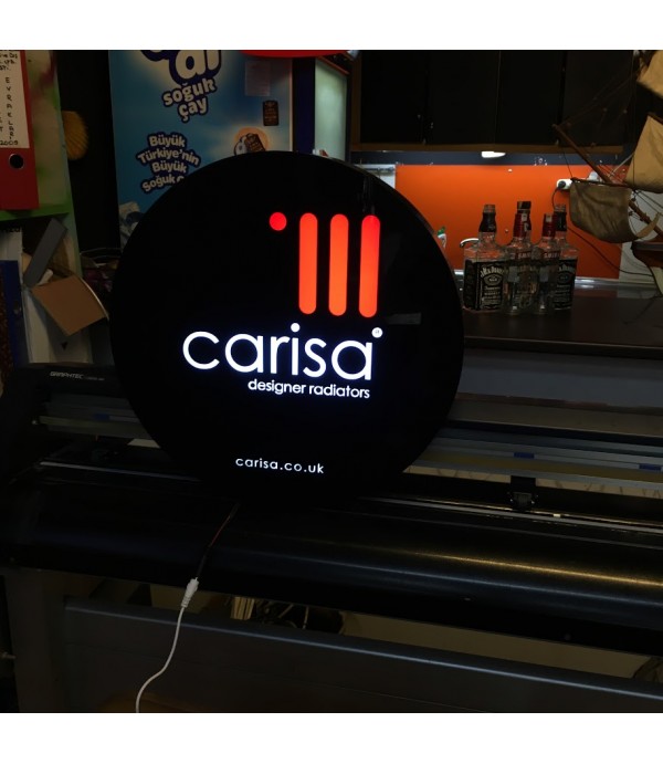Carisa Designer Radiators Kurumsal 3D Led Tabela
