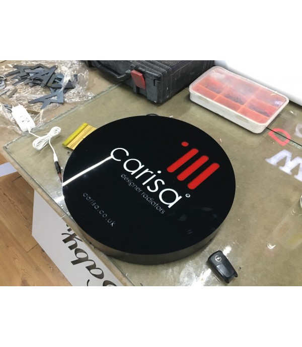 Carisa Designer Radiators Kurumsal 3D Led Tabela