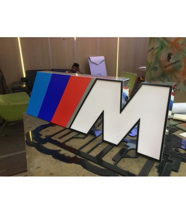 BMW Işıklı Tabela