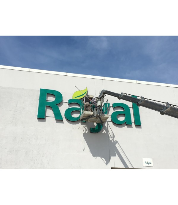 Rayal Tarım Isıklı Catı Tabela