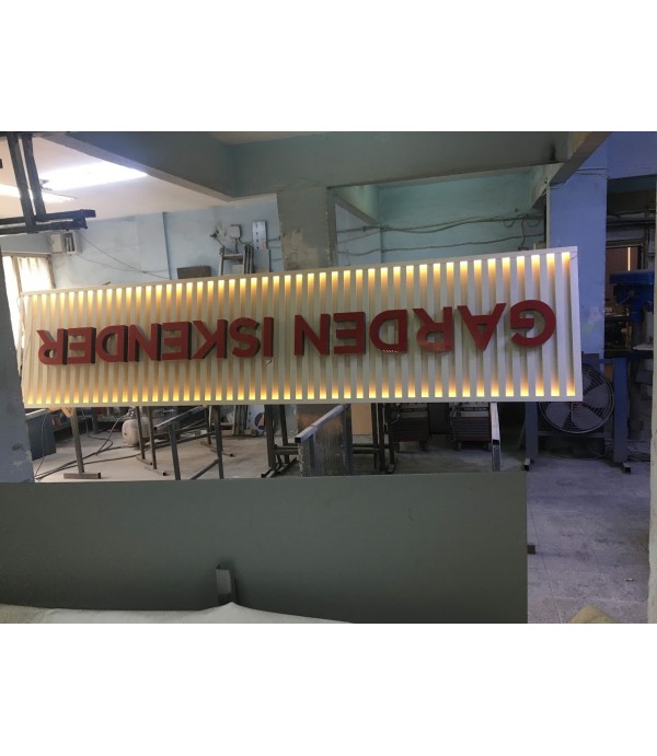 Garden İskender Şişli  Işıklı Kutu Harf Tabela