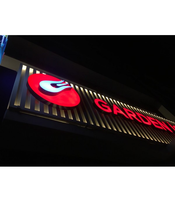 Garden İskender Şişli  Işıklı Kutu Harf Tabela