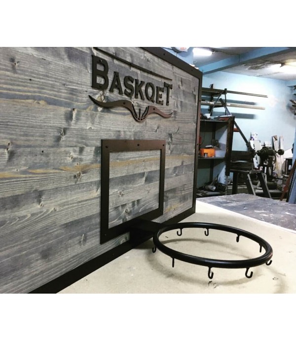 Eskitme ahşap basket potası