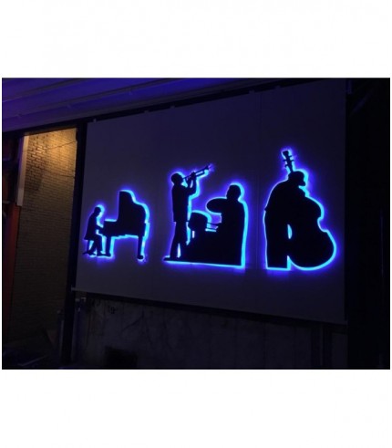 Lechateau Restaurant Yeniköy Işıklı Kutu Harf Tabela