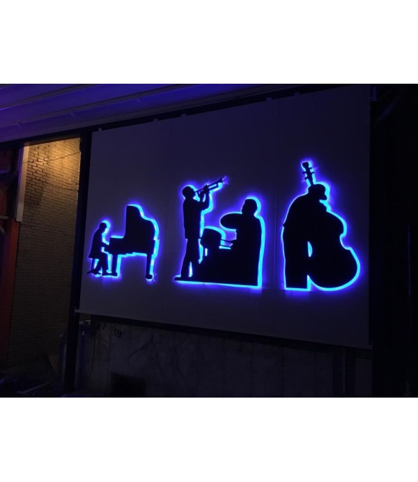 Lechateau Restaurant Yeniköy Işıklı Kutu Harf Tabela