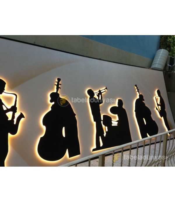 Lechateau Restaurant Yeniköy Işıklı Kutu Harf Tabela