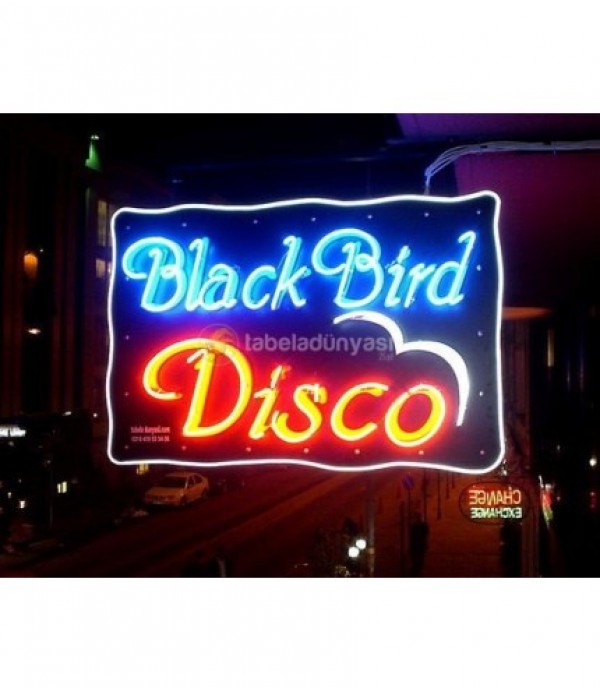 Black Bird Disco Neon Tabela