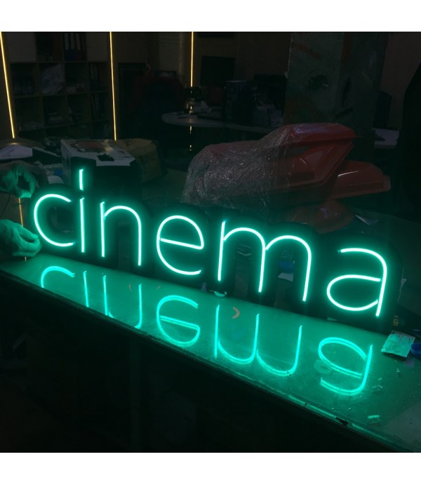 Cinema Neon Hortum led tabela