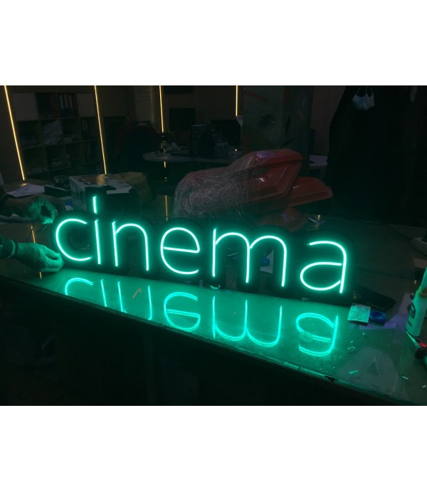Cinema Neon Hortum led tabela
