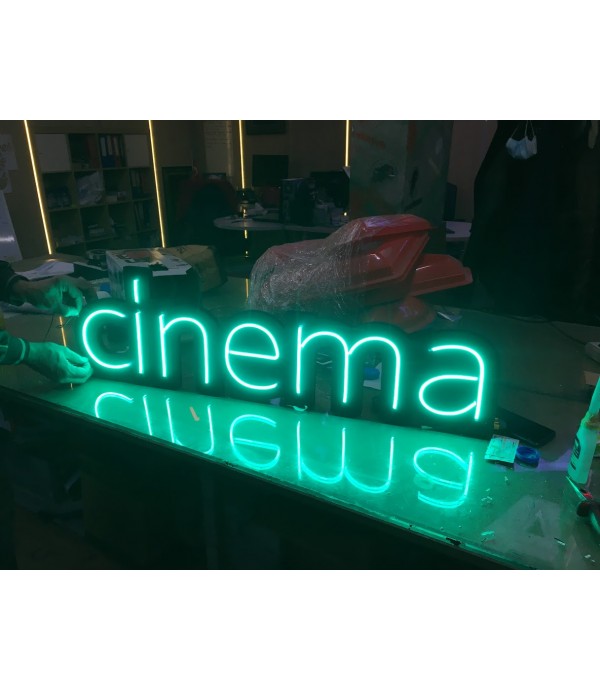 Cinema Neon Hortum led tabela