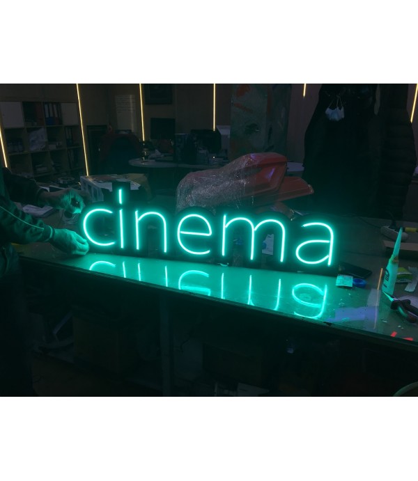 Cinema Neon Hortum led tabela