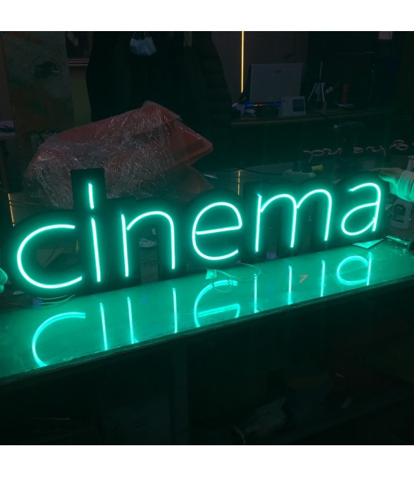 Cinema Neon Hortum led tabela