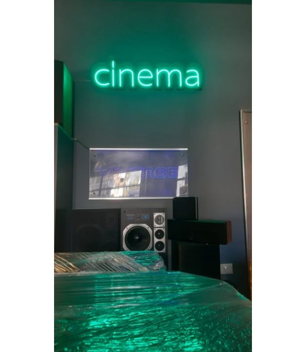 Cinema Neon Hortum led tabela