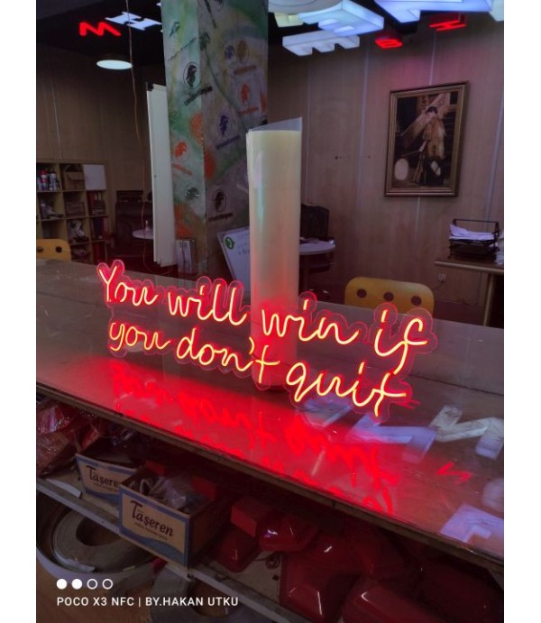 Duvar yazısı Neon hortum led