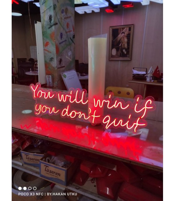 Duvar yazısı Neon hortum led