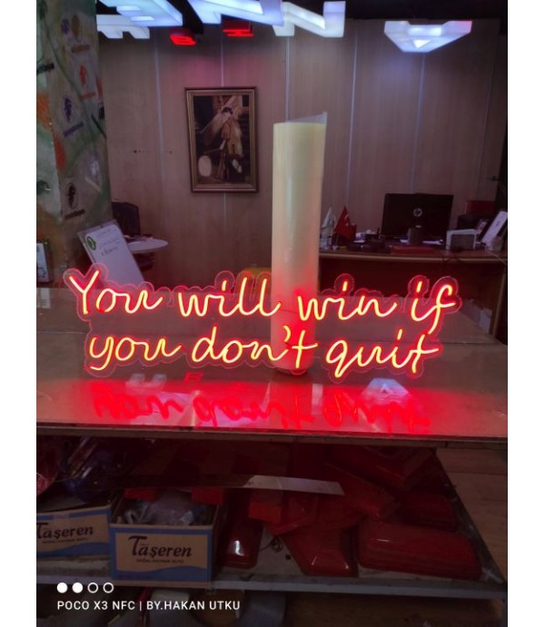 Duvar yazısı Neon hortum led