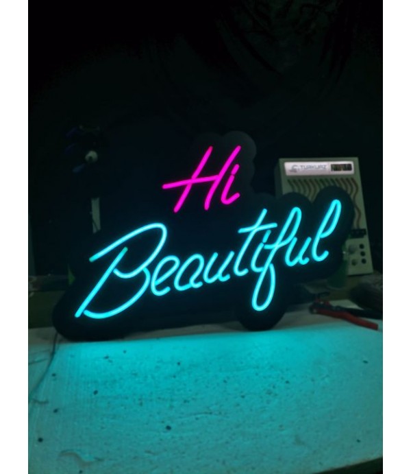 Güzellik Merkezi Neon Hortum Led Tabela