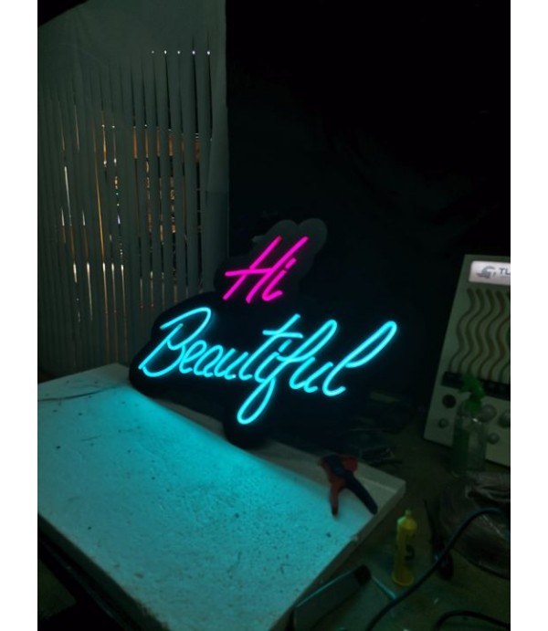 Güzellik Merkezi Neon Hortum Led Tabela