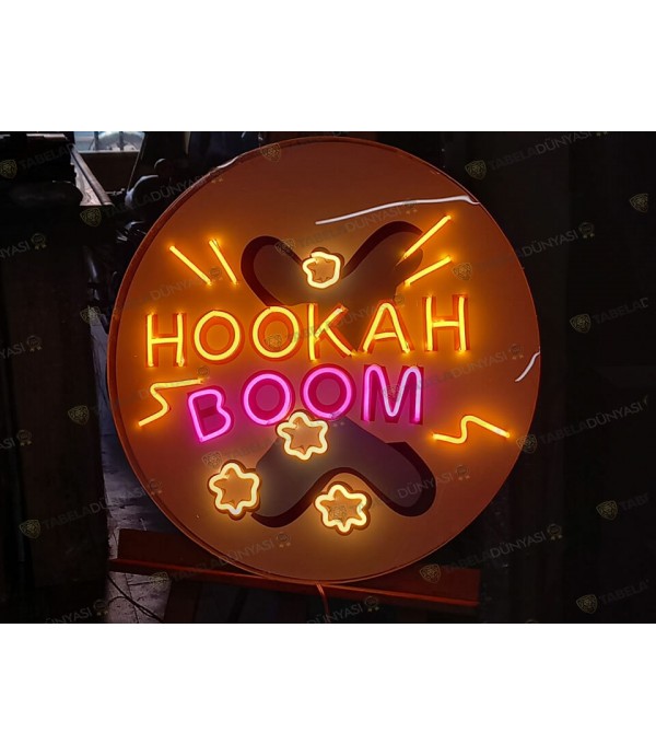 Hookah Neon Hortum LED Tabela