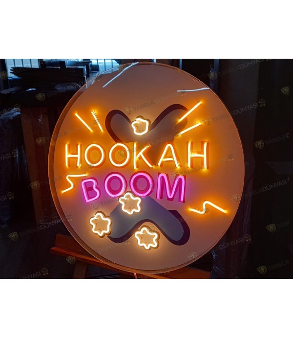 Hookah Neon Hortum LED Tabela