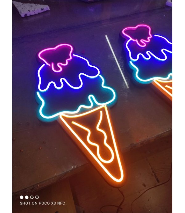 Neon Led Dondurma Tabela