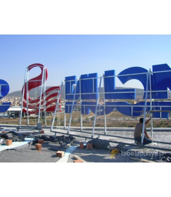 Sagun Lojistik Çatı Tabelası