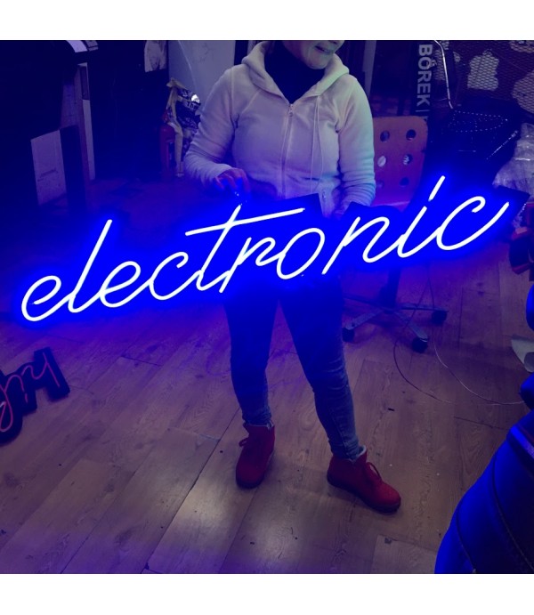 Elektronik neon hortum led tabela