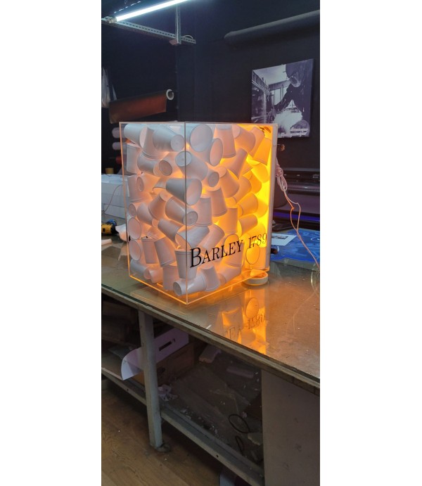 Barley coffee ışıklı tabela