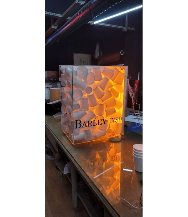 Barley coffee ışıklı tabela