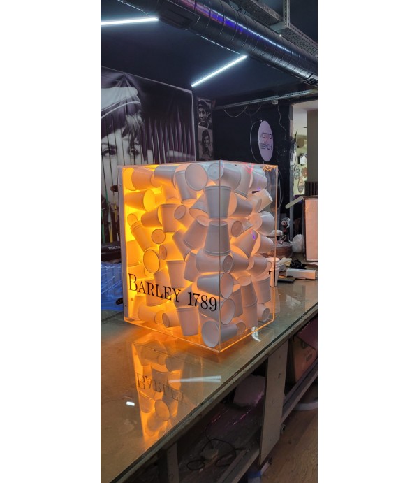 Barley coffee ışıklı tabela