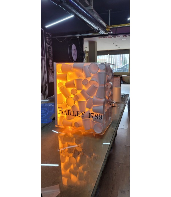 Barley coffee ışıklı tabela