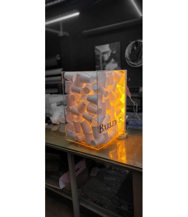 Barley coffee ışıklı tabela