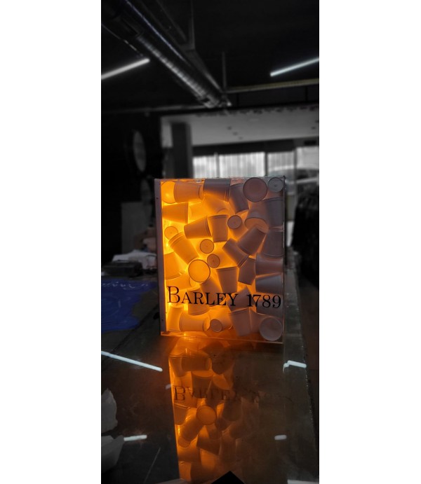 Barley coffee ışıklı tabela