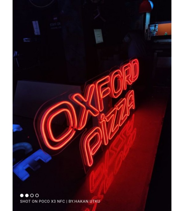 Oxford Pizza Neon Hortum Led Yurt Dışı Tabela