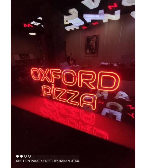 Oxford Pizza Neon Hortum Led Yurt Dışı Tabela