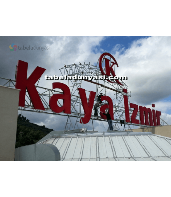 Kaya İzmir Termal Otel Çatı Tabela